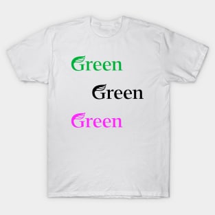 Green Party - New Zealand Politics T-Shirt
